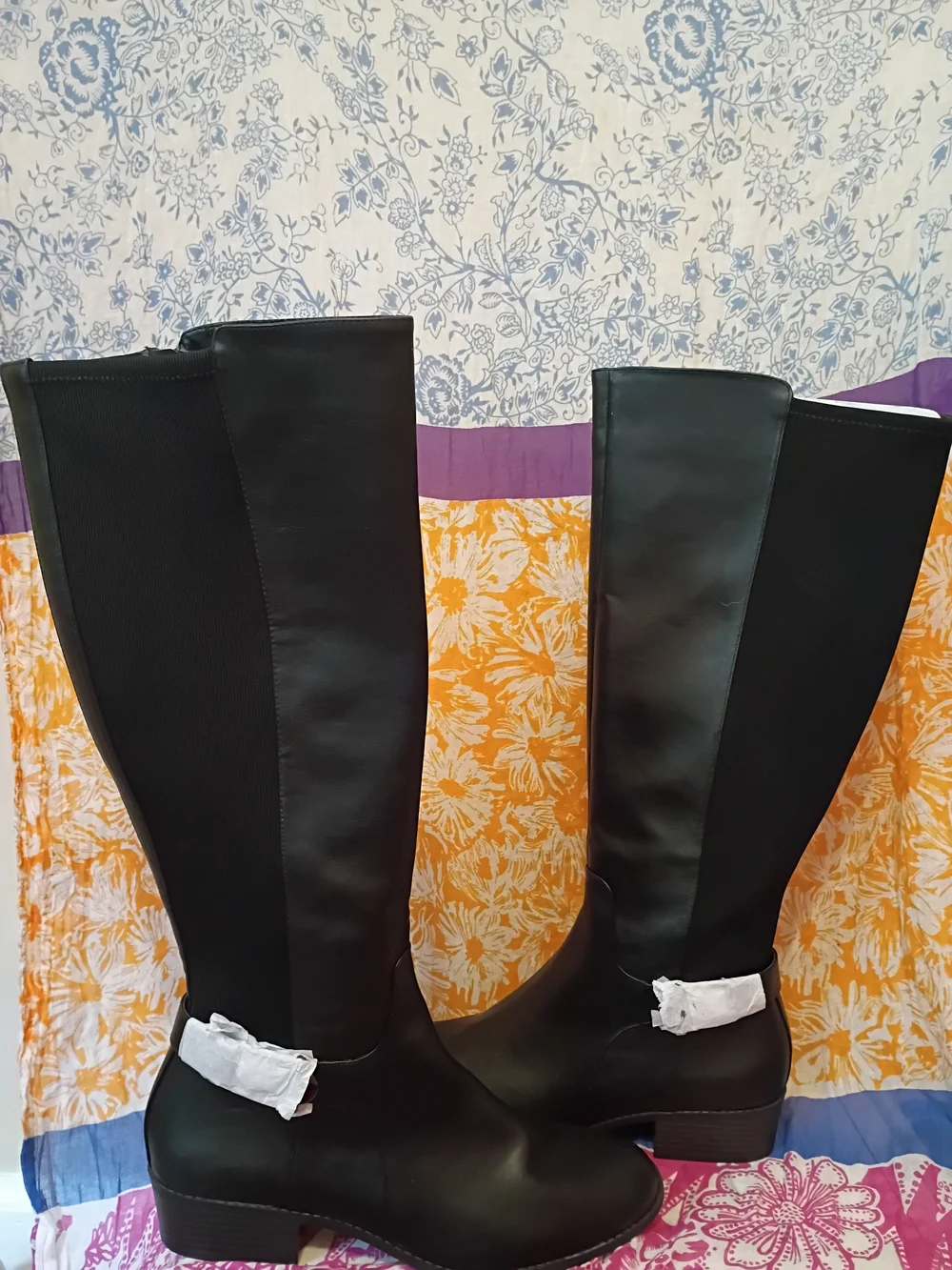 Alfani Black Over-The-Knee Zip Riding Boots 11 NEW